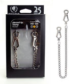 Spartacus Endurance - Pierced Nipple Clamps for Powerful Sensations Nipple and Clit Clamps